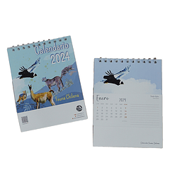 Calendario 2024, Fauna Chilena.