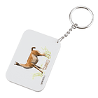 Llavero Guanaco, Fauna Chilena (ilustrado). 1