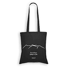 Bolsa algodón color negro, Sierra de Ramón 1