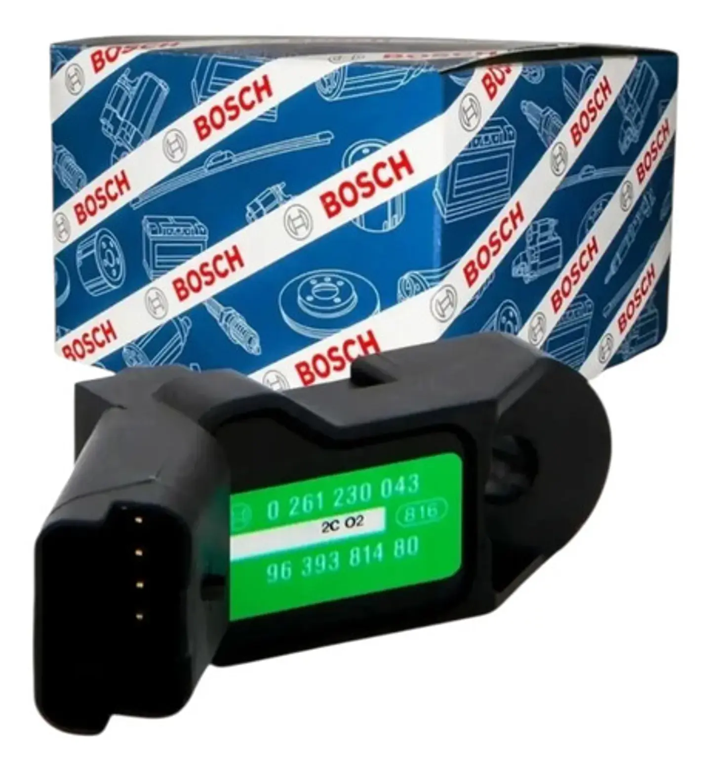 Sensor Map Peugeot 9639381480 0261230043 Original 1