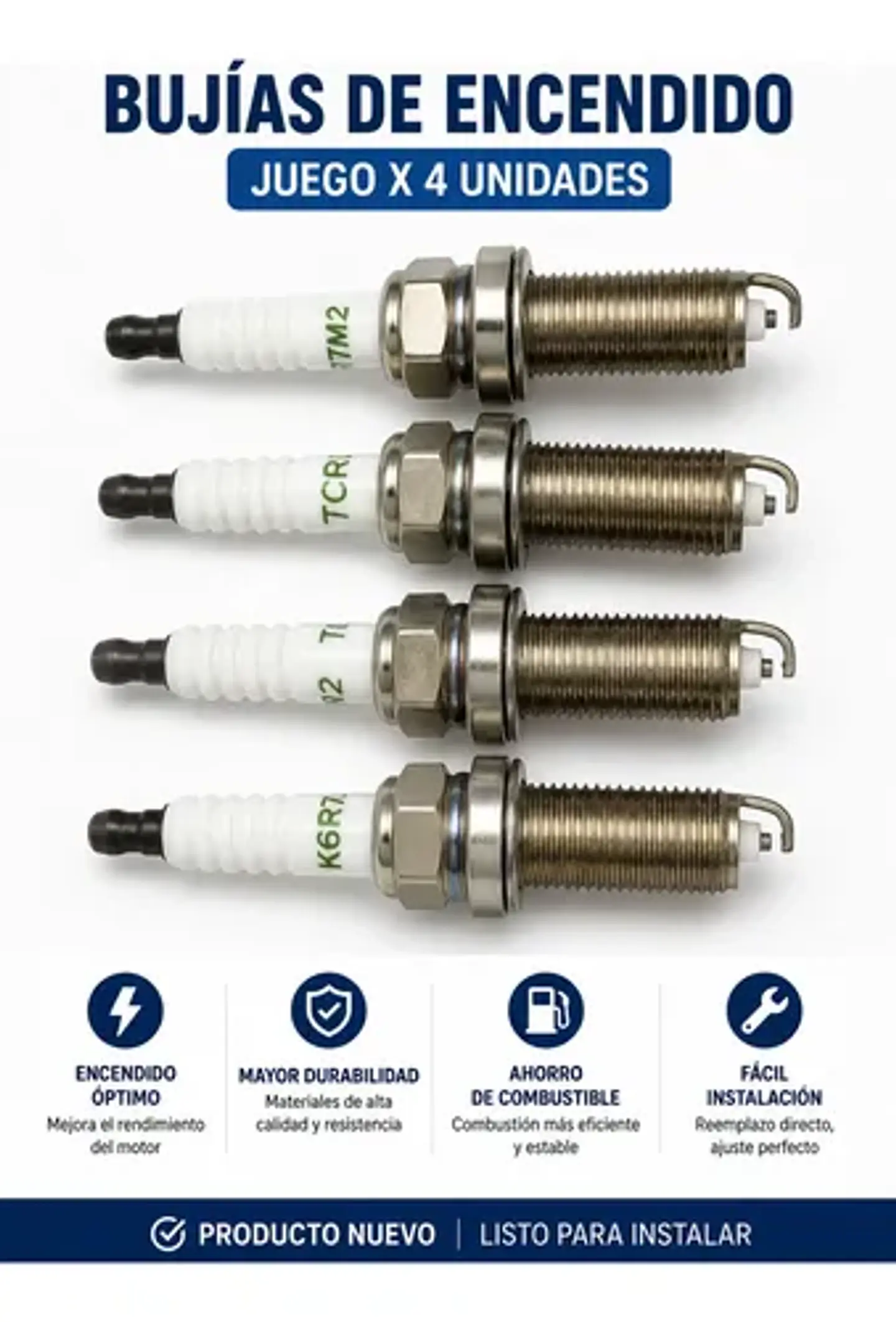 Kit Bujias Original Para Brilliance H230 3