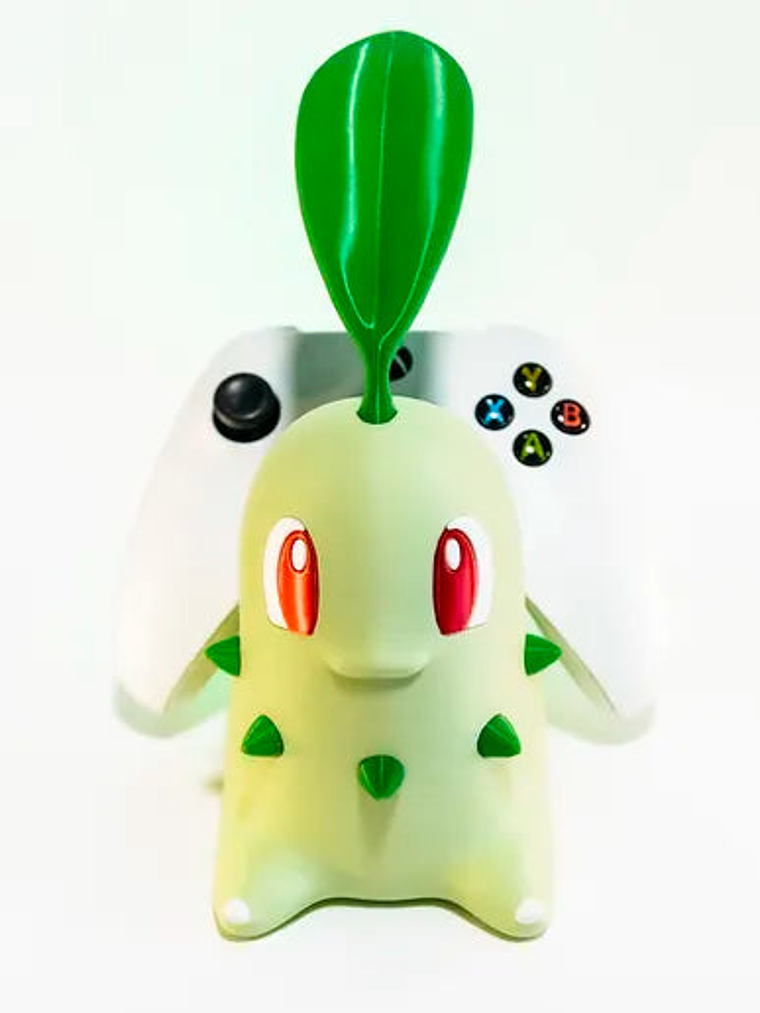 Chikorita Soporte para Control – Joystick Holder Pokémon 3D 1