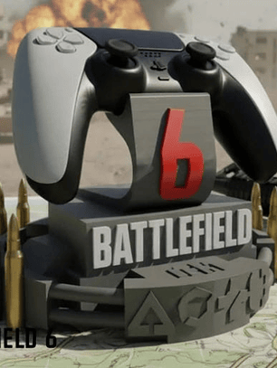 Soporte Battlefield 6 para Control – Base Gamer PS5 / Xbox 3D