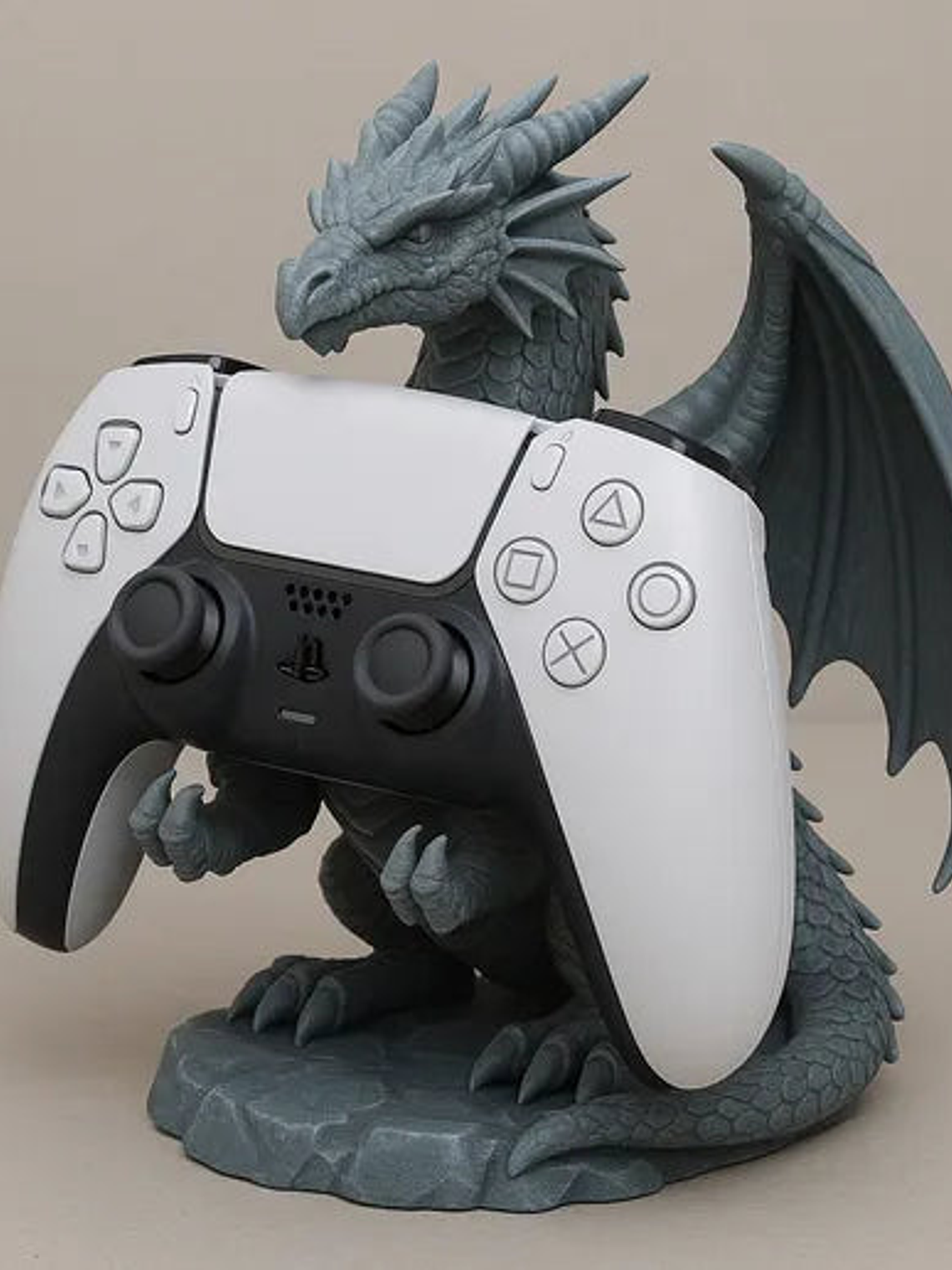 Soporte Dragón para Control – Compatible PS5, Xbox y Mandos Universales 3D 1