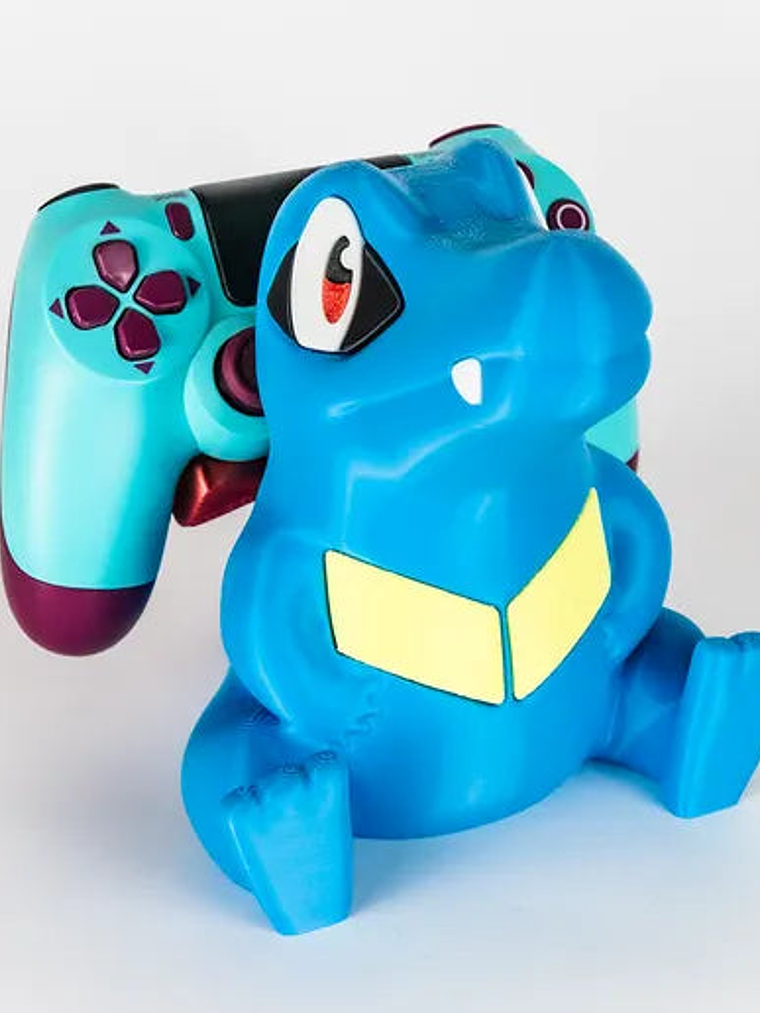 Totodile Soporte para Control – Joystick Holder Pokémon 3D 1