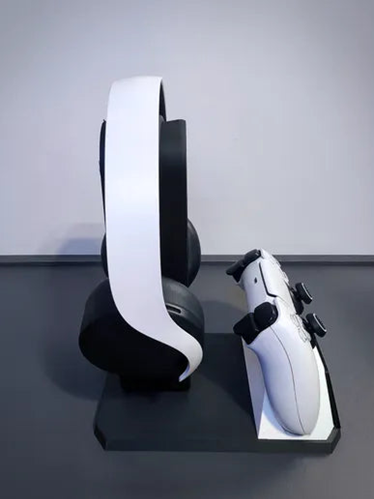 Soporte PS5 para Auriculares y Control – Resident Evil Umbrella Corp 3D 3