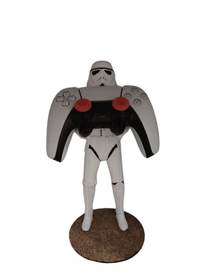 Soporte Gamer Estilo Soldado Espacial para Control PS5