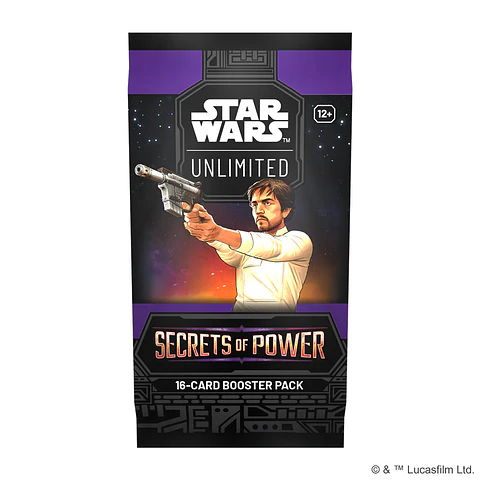 Star Wars Unlimited: Booster Display - Secrets of Power (Inglés)
