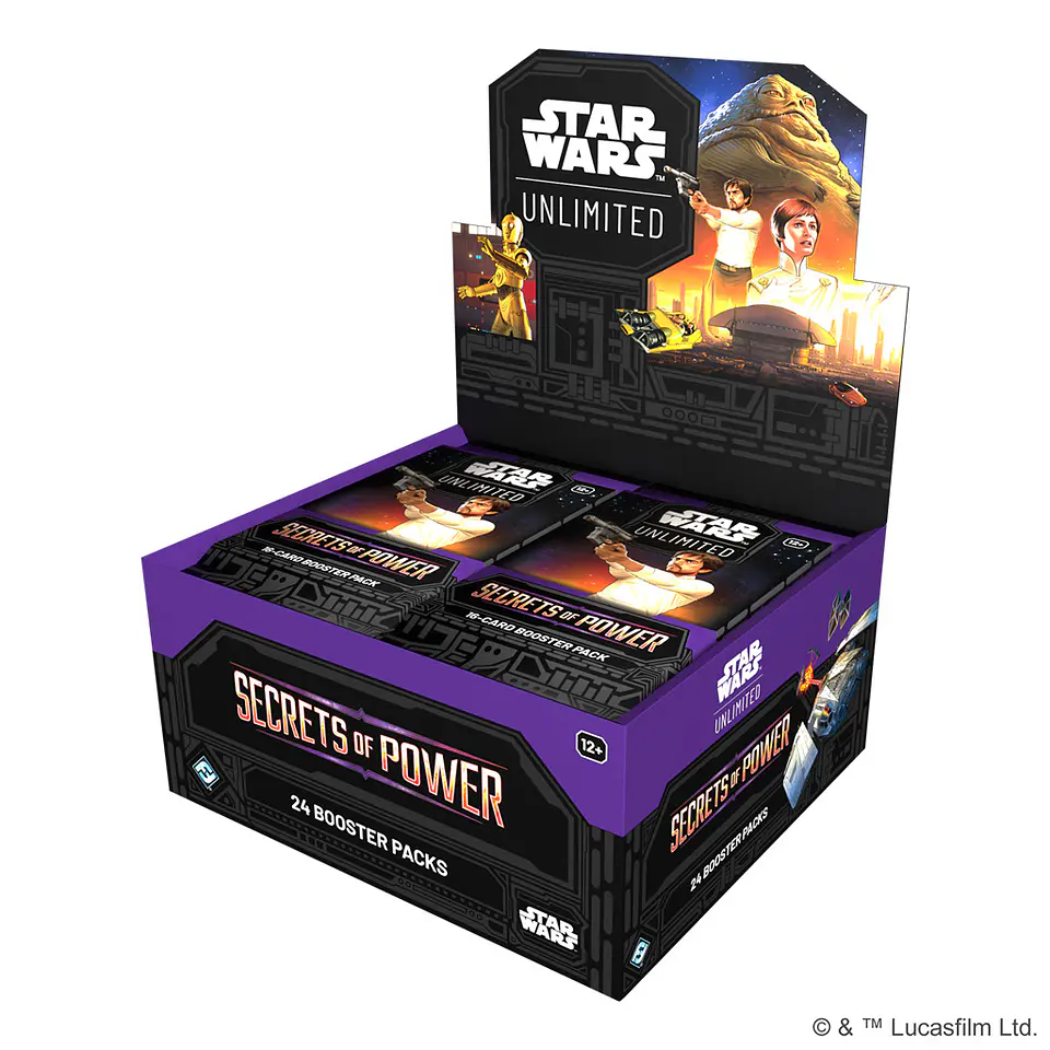 Star Wars Unlimited: Booster Display - Secrets of Power (Inglés) 1