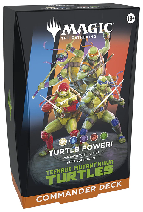 Magic The Gathering: Commander Deck - Teenage Mutant Ninja Turtles (Inglés)