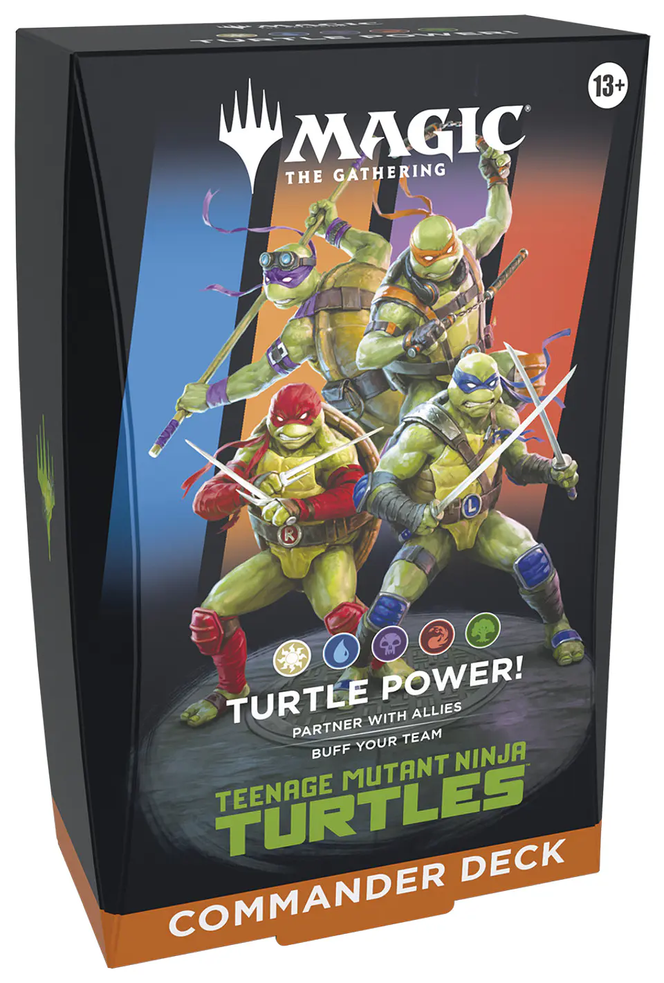 Magic The Gathering: Commander Deck - Teenage Mutant Ninja Turtles (Inglés) 1