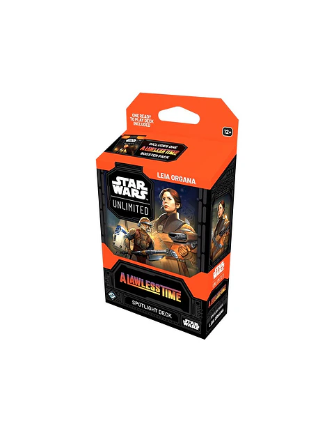 Star Wars Unlimited: A Lawless Time - Spotlight Deck: Leia Organa (Inglés)