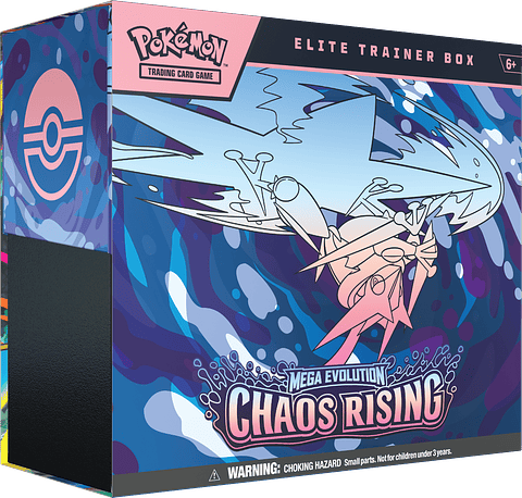 Pokémon TCG: Elite Trainer Box - Chaos Rising (Inglés) - Preventa