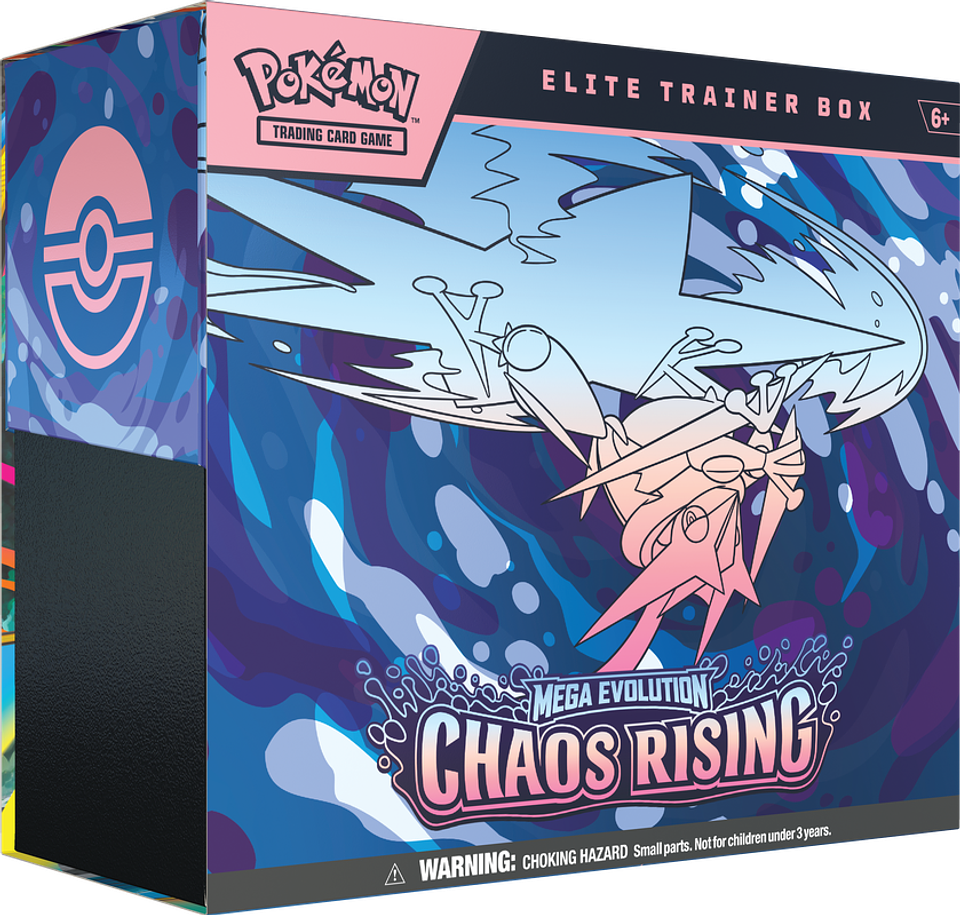 Pokémon TCG: Elite Trainer Box - Chaos Rising (Inglés) - Preventa 1