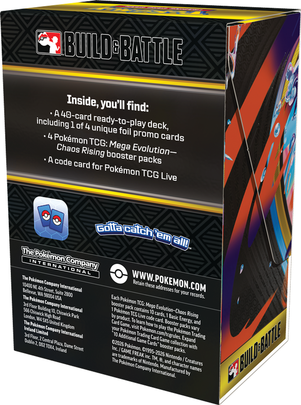 Pokémon TCG: Build & Battle Box - Chaos Rising (Inglés) - Preventa 2