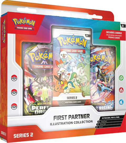 Pokémon TCG: First Partner Illustration Collection - Serie 2 - Inglés (Preventa)