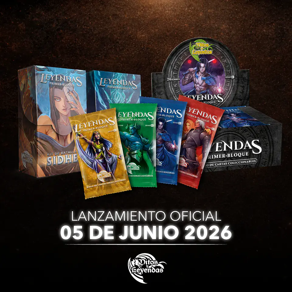 Mitos y Leyendas: Display de Sobres - Primer Bloque 4.0 (Preventa) 2