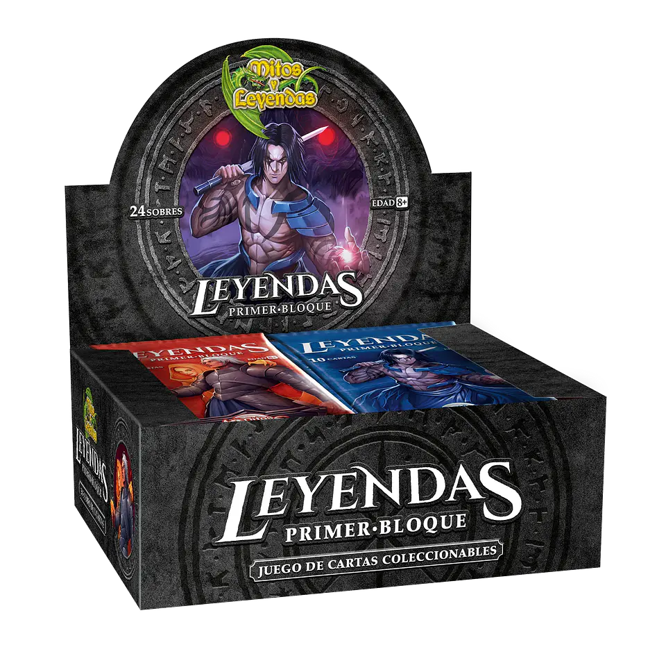 Mitos y Leyendas: Display de Sobres - Primer Bloque 4.0 (Preventa) 3