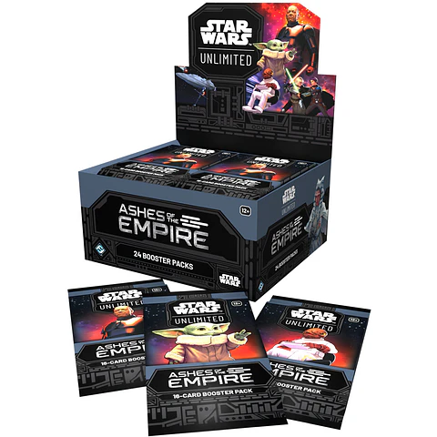 Star Wars Unlimited: Booster Display - Ashes of the Empire (Inglés)