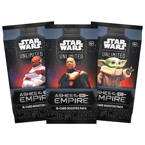 Star Wars Unlimited: Booster Display - Ashes of the Empire (Inglés)
