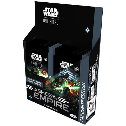 Star Wars Unlimited: Carbonite Booster - Ashes of the Empire (Inglés)