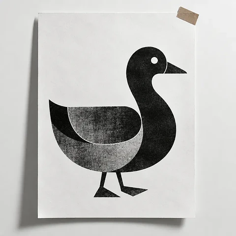 Poster A3: O Pato Administrativo