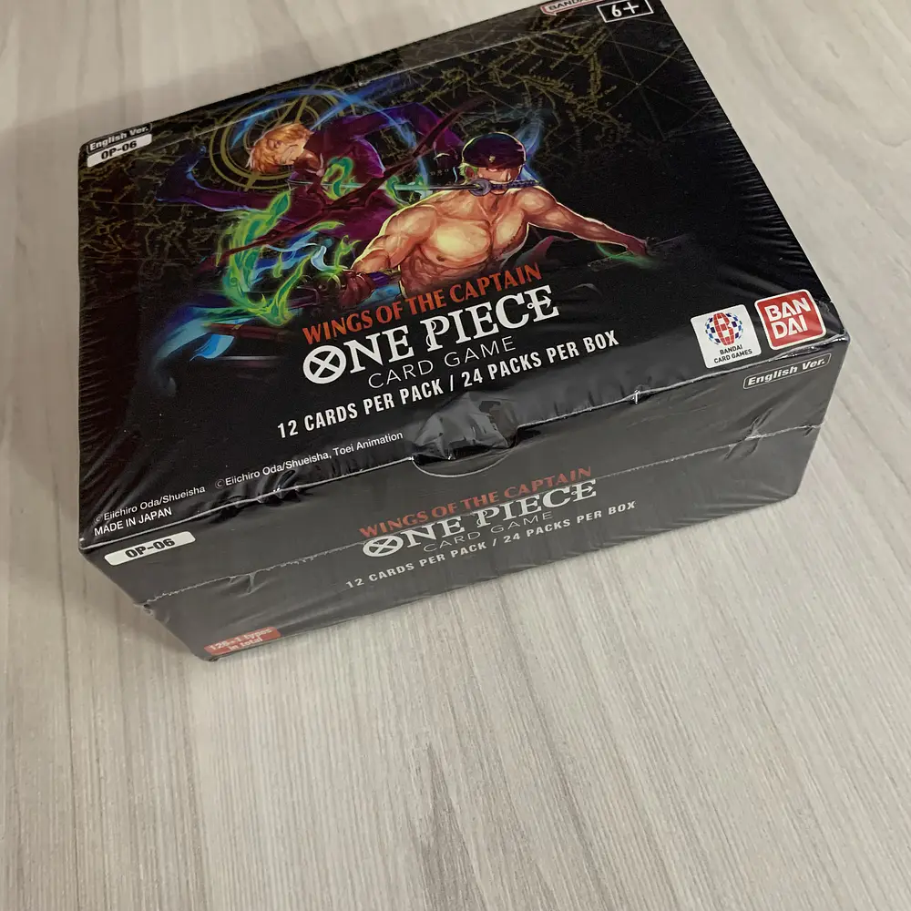 wings of the captain booster box english Acrylic Case fits One Piece OP-06 hardc all seamlessly integrated with ST One Piece Cards One Piece
