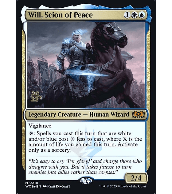 Will, Hijo de la Paz