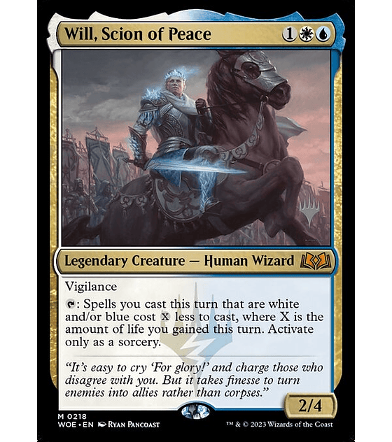 Will, Hijo de la Paz