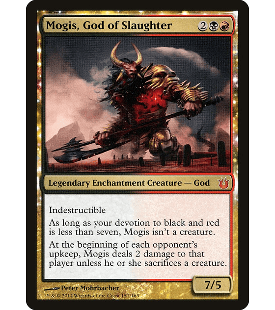 Mogis, Dios de la Masacre