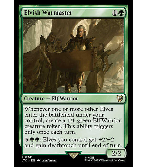 Maestro de la Guerra Elfico