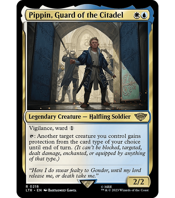 Pippin, Guardia de la Ciudadela
