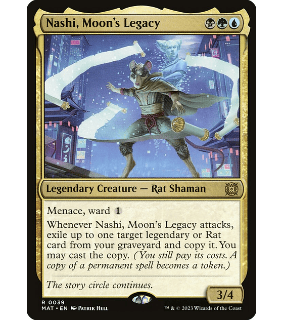 Nashi, Legado de la Luna