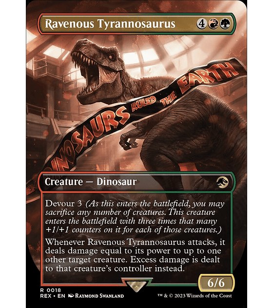 Tiranosaurio voraz