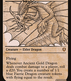 Dragon de Oro Anciano 