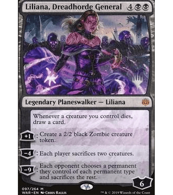 Liliana, Dreadhorde General (Promo Pack Foil)