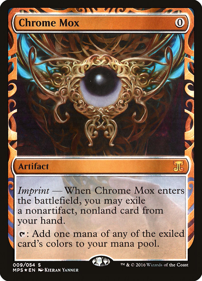 Chrome Mox アーティファクト Magic: The Gathering Chrome Mox (foil) | Inglés | NM | MPS