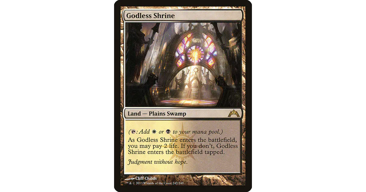Godless Shrine | Inglés | NM | GTC