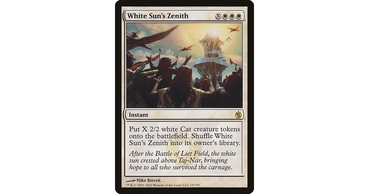 White Sun's Zenith | Español | NM | MBS