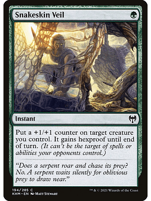 Snakeskin Veil | Español | NM | KHM