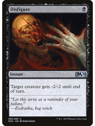 Disfigure | Inglés | NM | M20