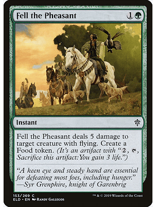 Fell the Pheasant | Español | NM | ELD