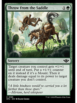 Throw from the Saddle | Español | NM | OTJ