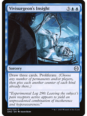 Vivisurgeon's Insight | Español | NM | ONE