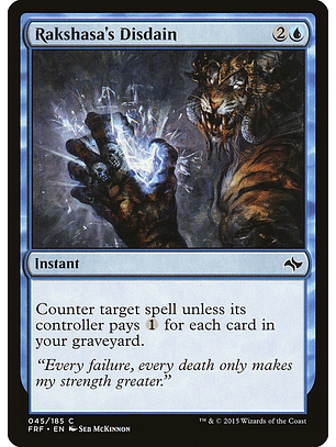 Rakshasa's Disdain | Español | NM | FRF