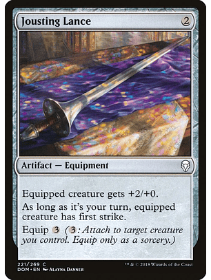 Jousting Lance | Inglés | NM | DOM