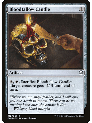 Bloodtallow Candle | Inglés | NM | DOM