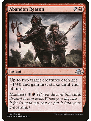 Abandon Reason | Inglés | NM | EMN