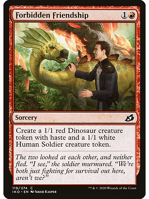 Forbidden Friendship | Español | NM | IKO