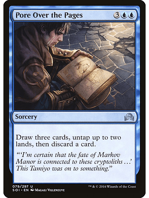 Pore Over the Pages | Español | NM | SOI